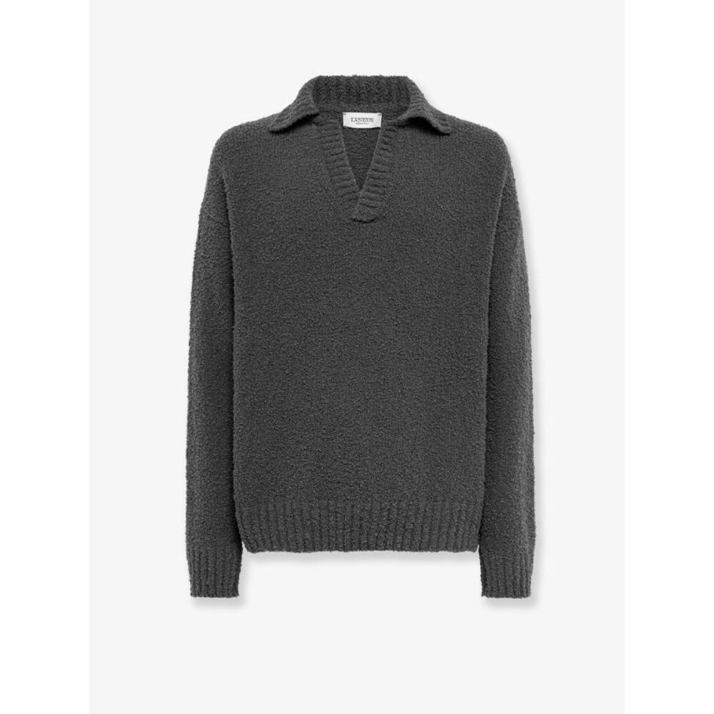 Laneus Men Boucle Texture Sweater